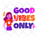 پیش‌نمایش فایل good-vibes-13194306 از پک مجموعه استیکر دخترانه بامزه
