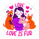 پیش‌نمایش فایل pet-lover-13194323 از پک مجموعه استیکر دخترانه بامزه