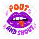 پیش‌نمایش فایل pout-13194324 از پک مجموعه استیکر دخترانه بامزه