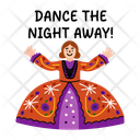 پیش‌نمایش فایل dancing-girl-13362952 از پک مجموعه استیکر سال نو