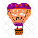 پیش‌نمایش فایل heart-balloon-13362969 از پک مجموعه استیکر سال نو