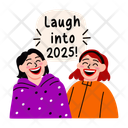 پیش‌نمایش فایل laughing-13362970 از پک مجموعه استیکر سال نو