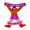 پیش‌نمایش فایل new-dreams-13362976 از پک مجموعه استیکر سال نو