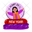 پیش‌نمایش فایل new-year-13362998 از پک مجموعه استیکر سال نو