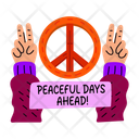 پیش‌نمایش فایل peace-sign-13363003 از پک مجموعه استیکر سال نو