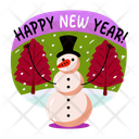 پیش‌نمایش فایل snowman-13363008 از پک مجموعه استیکر سال نو