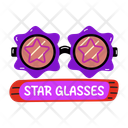 پیش‌نمایش فایل star-glasses-13363010 از پک مجموعه استیکر سال نو