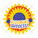 پیش‌نمایش فایل blooming-success-13229058 از پک استیکرهای تبریک