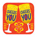 پیش‌نمایش فایل celebration-drinks-13229066 از پک استیکرهای تبریک