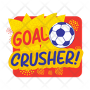 پیش‌نمایش فایل goal-crusher-13229099 از پک استیکرهای تبریک