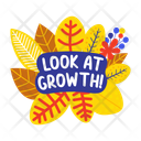 پیش‌نمایش فایل growth-13229101 از پک استیکرهای تبریک