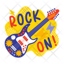 پیش‌نمایش فایل rock-on-13229120 از پک استیکرهای تبریک