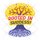 پیش‌نمایش فایل success-tree-13229135 از پک استیکرهای تبریک