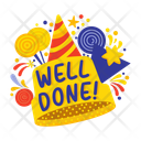 پیش‌نمایش فایل well-done-13229144 از پک استیکرهای تبریک
