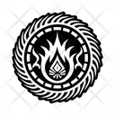 پیش‌نمایش فایل fire-symbol-13515104 از پک نمادها تتو پلینزی