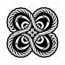 پیش‌نمایش فایل knot-symbol-13515122 از پک نمادها تتو پلینزی