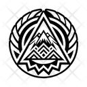 پیش‌نمایش فایل mountain-symbol-13515141 از پک نمادها تتو پلینزی