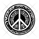 پیش‌نمایش فایل peace-symbol-13515149 از پک نمادها تتو پلینزی