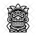 پیش‌نمایش فایل tiki-god-13515198 از پک نمادها تتو پلینزی