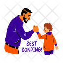 پیش‌نمایش فایل best-bonding-13606044 از پک مجموعه استیکر روز پدر‌ها شاد