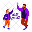 پیش‌نمایش فایل best-father-13606045 از پک مجموعه استیکر روز پدر‌ها شاد