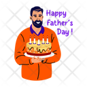 پیش‌نمایش فایل dad-cake-13606053 از پک مجموعه استیکر روز پدر‌ها شاد