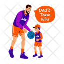 پیش‌نمایش فایل dad-team-13606072 از پک مجموعه استیکر روز پدر‌ها شاد