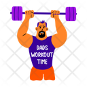 پیش‌نمایش فایل dad-workout-13606076 از پک مجموعه استیکر روز پدر‌ها شاد