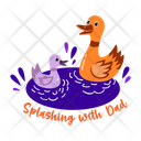 پیش‌نمایش فایل duck-dad-13606080 از پک مجموعه استیکر روز پدر‌ها شاد