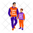 پیش‌نمایش فایل father-son-13606089 از پک مجموعه استیکر روز پدر‌ها شاد