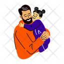 پیش‌نمایش فایل hugging-daughter-13606099 از پک مجموعه استیکر روز پدر‌ها شاد