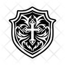 پیش‌نمایش فایل cross-shield-13763317 از پک نمادها تتو مدرسه قدیمی