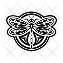 پیش‌نمایش فایل dragonfly-symbol-13885963 از پک نمادها تتوها زنانه