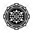پیش‌نمایش فایل sri-yantra-13886060 از پک نمادها تتوها زنانه