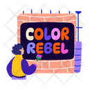 پیش‌نمایش فایل colour-rebel-14096787 از پک مجموعه استیکر مجموعه هنری گرافیتی