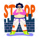 پیش‌نمایش فایل graffiti-character-14096797 از پک مجموعه استیکر مجموعه هنری گرافیتی