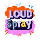 پیش‌نمایش فایل loud-spray-14096805 از پک مجموعه استیکر مجموعه هنری گرافیتی
