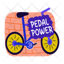 پیش‌نمایش فایل pedal-power-14096812 از پک مجموعه استیکر مجموعه هنری گرافیتی