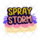 پیش‌نمایش فایل spray-storm-14096822 از پک مجموعه استیکر مجموعه هنری گرافیتی