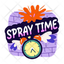 پیش‌نمایش فایل spray-time-14096823 از پک مجموعه استیکر مجموعه هنری گرافیتی