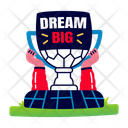 پیش‌نمایش فایل dream-big-14096421 از پک مجموعه استیکر فوتبال