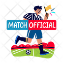 پیش‌نمایش فایل football-referee-14096434 از پک مجموعه استیکر فوتبال