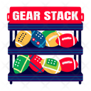 پیش‌نمایش فایل gear-stack-14096445 از پک مجموعه استیکر فوتبال
