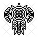 پیش‌نمایش فایل cherokee-artwork-14470360 از پک نمادها تتوها چروکی