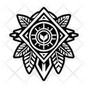 پیش‌نمایش فایل native-symbol-14470430 از پک نمادها تتوها چروکی