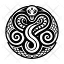 پیش‌نمایش فایل snake-14470454 از پک نمادها تتوها چروکی