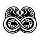 پیش‌نمایش فایل snake-symbol-14470453 از پک نمادها تتوها چروکی