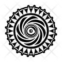 پیش‌نمایش فایل spiral-symbol-14470457 از پک نمادها تتوها چروکی