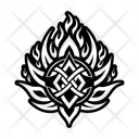پیش‌نمایش فایل sacred-fire-14476700 از پک نمادها پاگانی اسلاوی