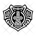 پیش‌نمایش فایل svarog-symbol-14476728 از پک نمادها پاگانی اسلاوی